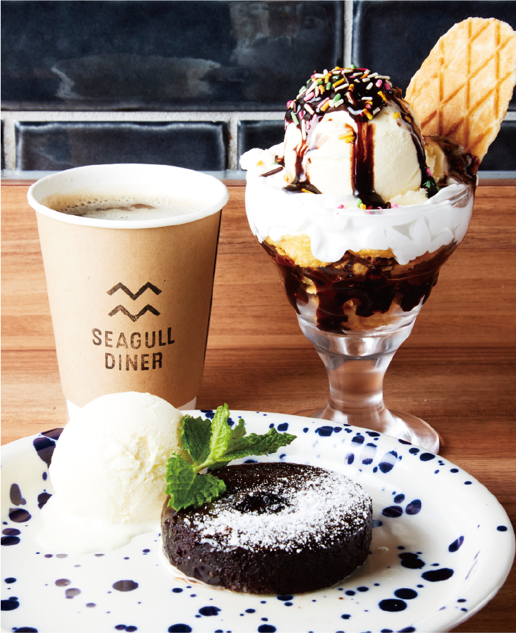 SEAGULL DINERのカフェせんべろセット